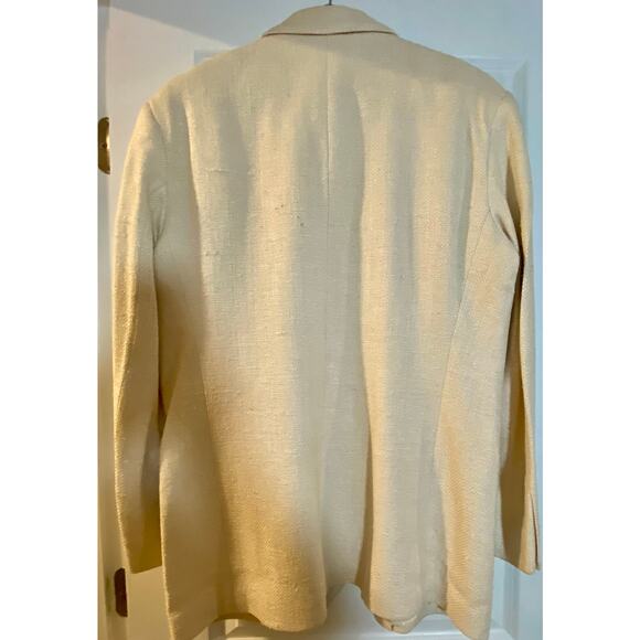 Vintage Emil Rutenberg Hand-Woven Silk Sport Coat - Size 40 - Picture 3 of 5